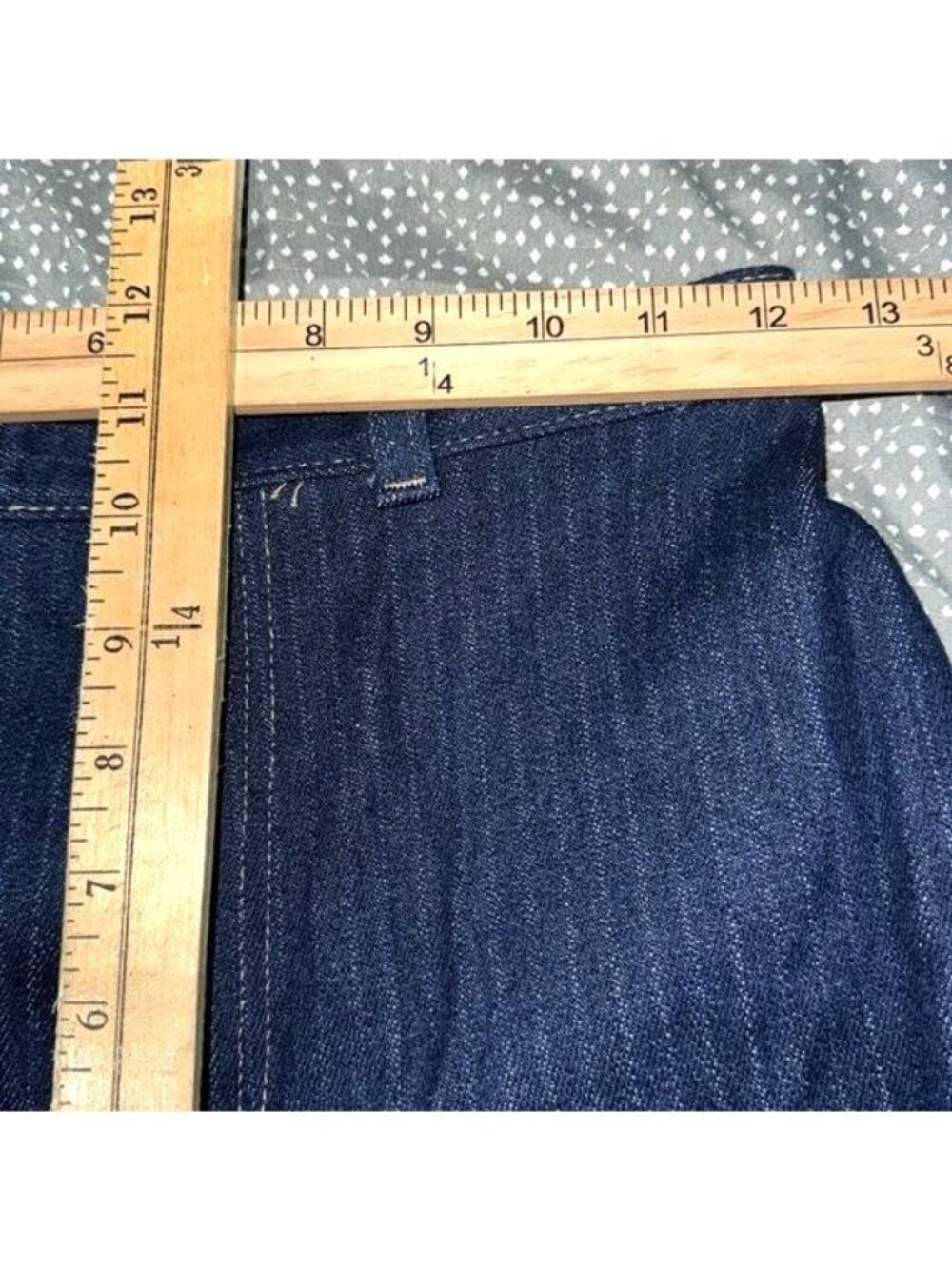 Levis Size 8 Womens Dark Wash Denim Jeans Modern Fit Straight Leg - Picture 8 of 10